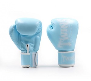 Guantes de Boxeo con Estampado del Último Modelo Twins, Profesionales de Muay Thai, Cuero Vacuno Genuino, Protección UV para Muñeca, con Cordones, Unisex - Product Image 4