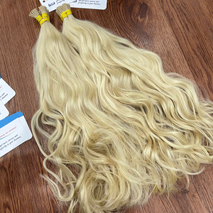 ซัพพลายเออร์ผมแท้สีบลอนด์ธรรมชาติแบบลอนสำหรับถักเปีย ขายส่ง - Product Image 4