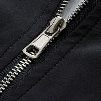 Blouson d'hiver pour homme léger, élégant, respirant, en toile, col montant, logo sur le devant, qualité supérieure
