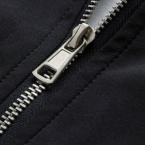 Blouson d'hiver pour homme léger, élégant, respirant, en toile, col montant, logo sur le devant, qualité supérieure - Product Image 5