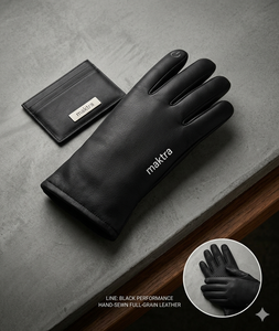 Gants d'hiver à compression Maktra Premium – Poignée antidérapante en silicone, gants de sport haute sensibilité pour la course et le cyclisme - Product Image 2