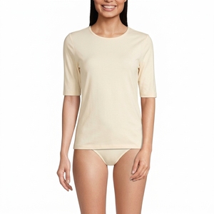 <b>Women</b> Short Sleeve Athletic Swim Top Rash Guard Sportswear Quick Drying <b>Beach</b> <b>Shirt</b> Custom Manufacturing - Product Image 5