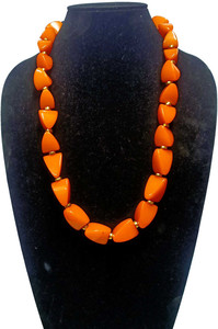 Resin Chunky Beaded <b>Necklace</b> for Women Fashion Handmade Minimalistic Modern <b>Statement</b> Jewelry Accessories - Product Image 2