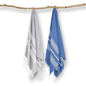 Serviettes de bain turques de luxe 100% bambou, super douces, respirantes, très absorbantes, séchage rapide, disponibles à la vente - Product Image 6