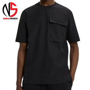 Camiseta de algodón 100% premium para hombre, de manga larga, personalizable, de alta calidad, lisa, holgada, estampada 2026 - Product Image 1