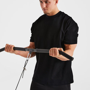 Custom Design Blank Front <b>Box</b> Tee Shirt Streetwear Oversize T-Shirt Heavyweight Cotton Breathable Drop Shoulder Men - Product Image 6