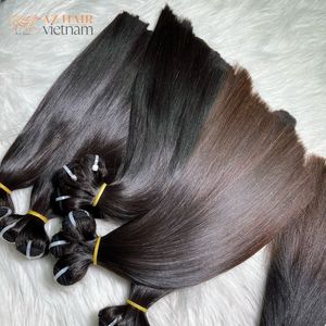 Oferta completa Venta de cabello liso de hueso disponible para enviar cabello humano vietnamita de alta calidad precio al por mayor recto - Product Image 1
