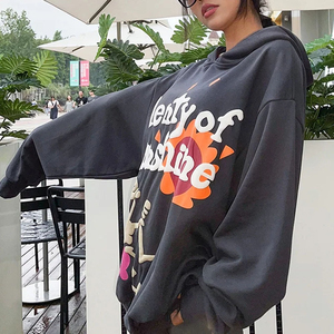 Sudadera cómoda para mujer con estampado, perfecta para salidas informales, uso diario, interior suave, sensación cálida y moderna. - Product Image 4