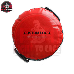 Écran de frappe de boxe en cuir avec impression de logo personnalisée - Service OEM, absorbant les chocs, léger et durable - Product Image 4
