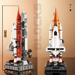 616 piezas de la expedición del transbordador espacial, compatible con los modelos 10231, 16014, 10213, juego de kits de construcción, bloques, juguetes para niños, regalos - Product Image 3