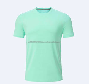 T-shirt de sport pour homme à manches courtes, grande taille, séchage rapide, coupe ample, respirant, avec logo personnalisé OEM - Product Image 3