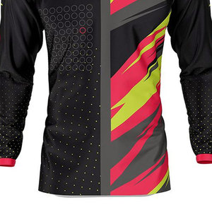 Maillot de vélo de route et de montagne personnalisé, impression par sublimation 100% polyester pour le motocross, respirant et à séchage rapide - Product Image 6