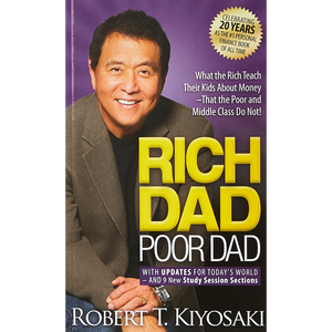 Papa riche, papa pauvre de l'auteur Robert T. Kiyosaki, impression de livre broché personnalisé à couverture souple - Product Image 3