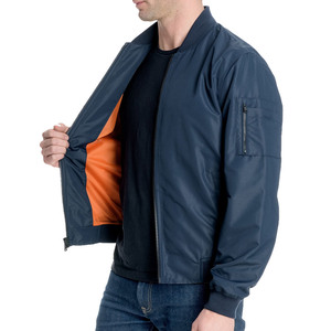 OEM Best Quality Windproof Casual Outdoor Coat American Size Olive Green Windbreaker Street Fashion Varsity <b>Zipper</b> Bomber <b>Jacket</b> - Product Image 5