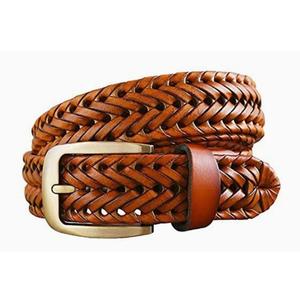 Handcrafts 100% Pure Cow Hide Belts Steel Buckle Vintage Style Eco-Friendly Durable Men's Accessories 3.8 CM Width 138 CM Length - Product Image 2