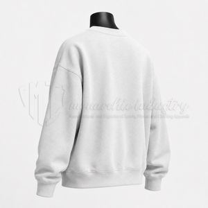 Pull en maille jacquard surdimensionné pour homme, motif abstrait, col rond, streetwear, tricot d'hiver, vente en gros - Product Image 4