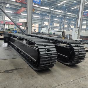 Il nuovo impianto di perforazione cingolato con compressore d'aria mini cingolato carrello in acciaio v scanalatura ruota cingolata - Product Image 3