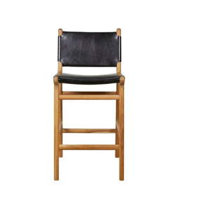 Silla de Taburete de bar de madera de teca de calidad súper premium para comedor al aire libre a un precio asequible - Product Image 3