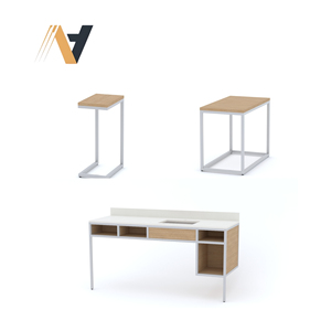Ensemble de meubles de chambre à coucher pour hôtel avec lit de rangement réglable, pour la conversion et la rénovation de chambres d'hôtes commerciales, Hilton - Product Image 4