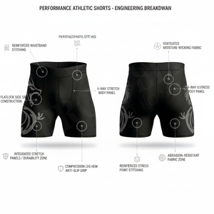 All Season High Quality Sportswear Fighting Punching Kickboxing Compression Shorts Custom Made Design Printed Shorts OEM ODM - Product Image 2