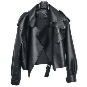 Veste en cuir pour femme, sur mesure, élégante, de haute qualité, disponible en différentes couleurs, à prix avantageux - Product Image 5