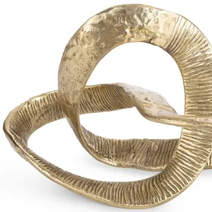 Modern Gold-Plated Brass Console <b>Table</b> With <b>Mirrored</b> <b>Top</b> And Black Lamp Decorative Home Accent Piece - Product Image 4