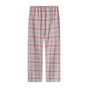Pantalon de pyjama en flanelle douce à carreaux pour femme, avec cordon de serrage, vente en gros - Product Image 4