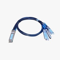 Kabel Serat Optik DAC Syrotech GOXP-CAB-10GSFP-PXM QSFP28 4xSFP28 Konektor MPO Kabel Adaptor Jaringan Kecepatan Tinggi Garansi 3 Tahun