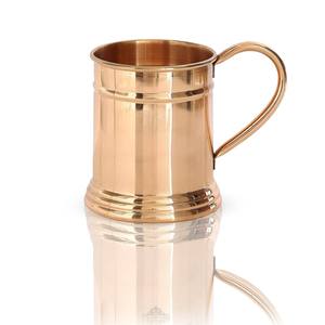 Mug en cuivre massif, directement de l'usine, pour la maison, les bars et les hôtels, avec emballage personnalisé disponible pour les commandes en gros. - Product Image 3