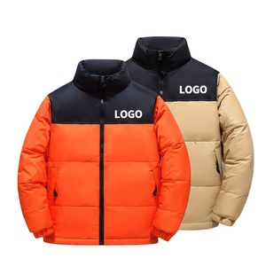 Veste en duvet tendance de haute qualité OEM blouson d'hiver à logo personnalisé pour hommes - Product Image 1