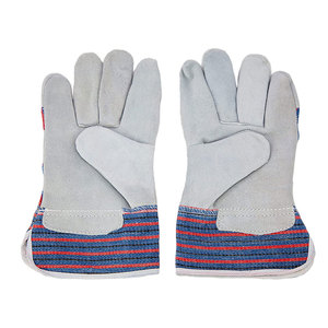 Guantes de Trabajo de Cuero Genuino para Hombre, Antideslizantes, Transpirables, Sin Látex, Sin Polvo, Color Sólido - Product Image 6