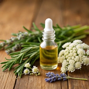 Aceite Esencial de Yarrow de Natures Natural India Oils, Certificado por GMP, 30 ml, Antiinflamatorio, Antienvejecimiento, Hidratante, Antiarrugas, OEM/ODM - Product Image 2