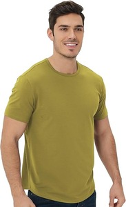 เสื้อยืดแฟชั่นผู้ชาย เนื้อผ้าฝ้าย 100% นุ่ม ระบายอากาศได้ดี เป็นมิตรกับสิ่งแวดล้อม บริการรับผลิตตามแบบ OEM สำหรับใส่ในช่วงฤดูร้อน - Product Image 6