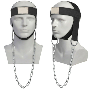 Arnés de Cabeza Unisex Ajustable, Transpirable y Suave de Acero y Nailon de Alta Calidad para Entrenamiento en Gimnasio y Levantamiento de Pesas - Product Image 4