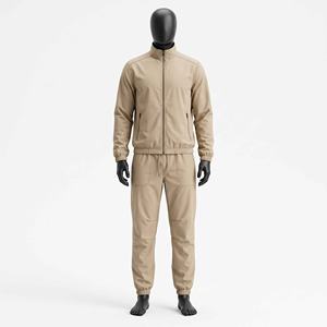 Ensemble coupe-vent personnalisé par sublimation pour équipes sportives, survêtement avec logo et couleur personnalisés, veste et pantalon, vente en gros OEM - Product Image 1