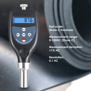 Duromètre numérique Shore C 0-100HC avec sonde intégrée, écran LCD, micro-ordinateur, circuit LSI, pour mesurer la dureté des plastiques et du caoutchouc moyen-dur - Product Image 6