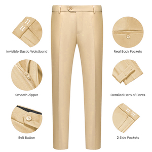 Nuevo Conjunto de Blazer y Pantalón para Hombre, Transpirable, de Negocios, Totalmente Personalizable, de Alta Calidad - Product Image 3