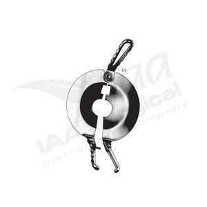 Pinza Ortopédica de Acero Inoxidable para Sujeción de Huesos, Instrumento Quirúrgico Manual con Certificación CE Clase I para Uso en Cirugía General - Product Image 2