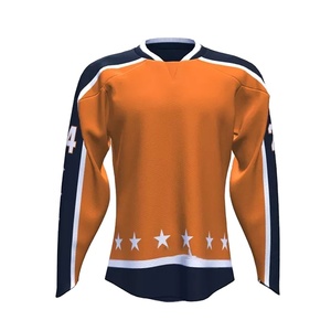 Uniforme de Hockey sobre Hielo Personalizado Sublimado para Hombre, de Alta Costura, 100% Poliéster, Transpirable, de Secado Rápido y Antibacterial - Product Image 1