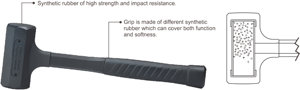 Marteau souple sans rebond - Product Image 3