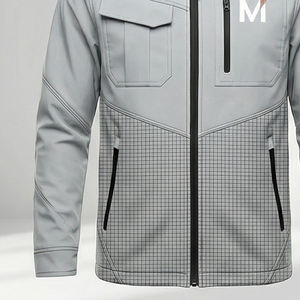 Veste imperméable à capuche pour homme de haute qualité, logo personnalisé, fournisseur Europe USA, coupe-vent - Product Image 2