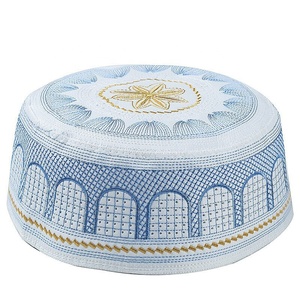 Venta caliente hombres musulmanes usan sombrero árabe musulmán gorra de hombre y Kufi-diseños islámicos elegantes para 2024 de BD - Product Image 6