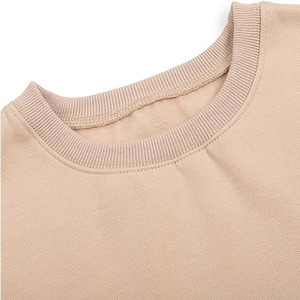 Camisetas Cortas Personalizadas para Mujer, 100% Algodón, Manga Larga, Color Sólido, Transpirables, Servicio OEM, MOQ Bajo, Profesional - Product Image 4