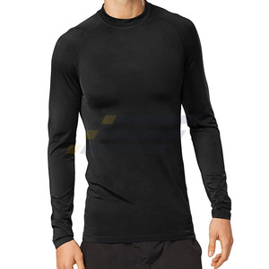 Full Sleeve High Quality Spandex/Polyester Rash Guard for Men-UV Protection Quick-Dry Anti-Chafing-for Sports & <b>Fitness</b> - Product Image 4