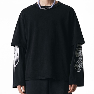 เสื้อยืดสองชั้นสไตล์สปอร์ต น้ำหนักเบา ระบายอากาศได้ดี ผ้าสวมใส่สบาย สำหรับผู้ชายและผู้หญิง ใส่ลำลอง ใส่ออกกำลังกาย ใส่ได้ทุกวัน ทรงทันสมัย - Product Image 5