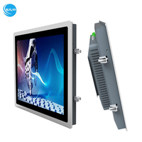 19-Inch Industrial Rugged Touch Screen Monitor Capacitive Type for Business Use Waterproof and Touch Screen Features