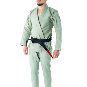 Kimono de Jiu Jitsu Brasileño (BJJ) Listo para Competencia, Algodón Premium, Uniforme de Artes Marciales Personalizado, Prenda Ligera Teñida, Duradero - Product Image 3