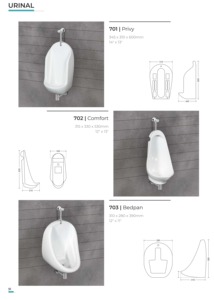 Inodoro de una pieza de diseño minimalista para baño, montado en el suelo, cuadrado, de cerámica, con descarga por arrastre y sifón en S para orina. - Product Image 3