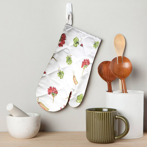 Conception imprimée 100% OEM Mitaines de four professionnelles en coton de grande taille à un prix abordable en Inde - Product Image 1