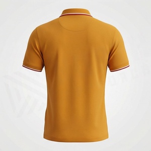 เสื้อโปโลคอซิปผู้ชาย เสื้อผ้าไซส์ใหญ่ แขนสั้น ผ้าฝ้าย ดีไซน์ใหม่ บริการ OEM สีตามสั่ง ทรงพอดีตัว - Product Image 2